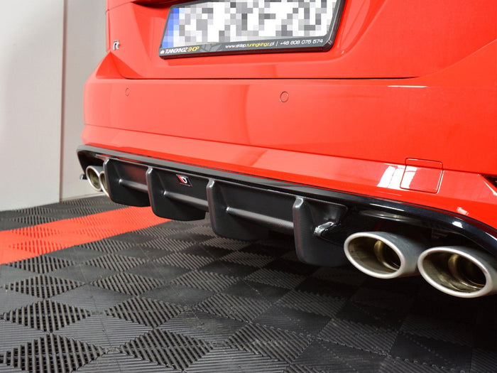 VW Golf 7 R Variant Facelift Rear Valance - Maxton Design
