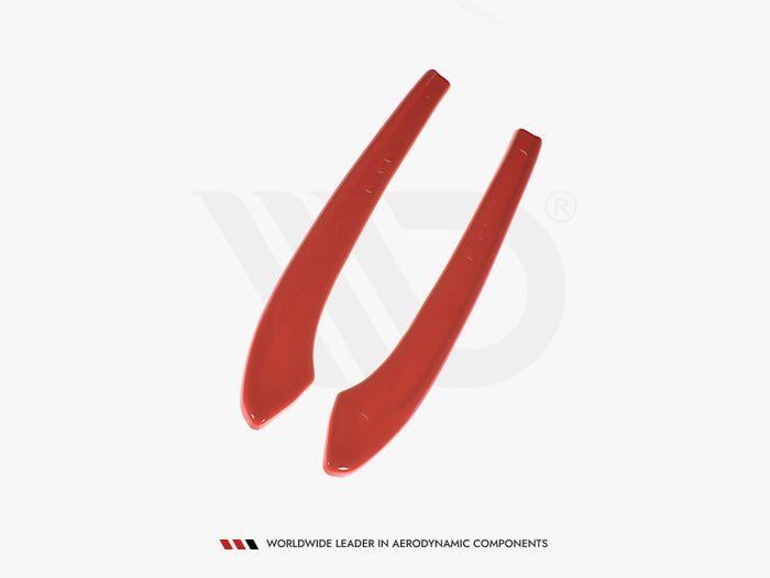 VW Golf 7 R Variant Facelift Rear Side Splitters V.2 - Maxton Design