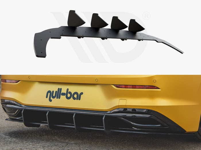 VW Golf MK8 (2020-) Maxton Racing Rear Diffuser V.1 - Maxton Design