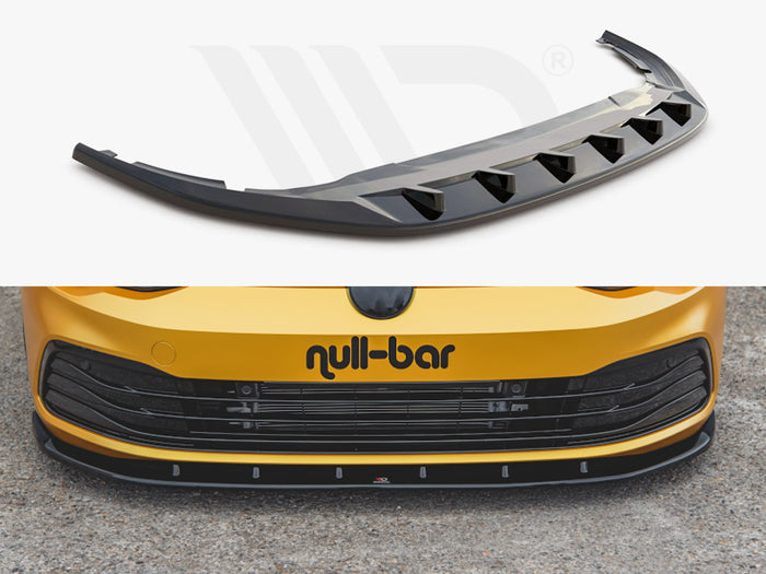 VW Golf MK8 (2020-) Front Splitter V1 - Maxton Design