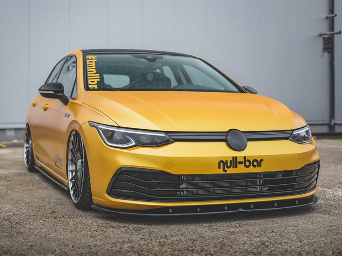 VW Golf MK8 (2020-) Front Splitter V1 - Maxton Design