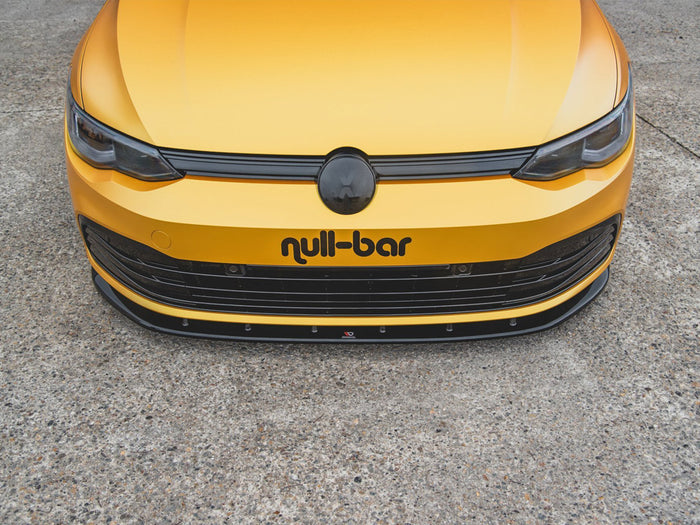 VW Golf MK8 (2020-) Front Splitter V1 - Maxton Design