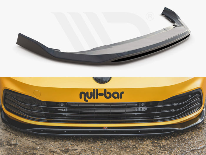 VW Golf MK8 (2020-) Front Splitter V2 - Maxton Design