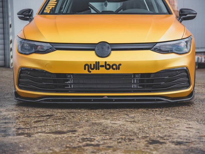 VW Golf MK8 (2020-) Front Splitter V2 - Maxton Design