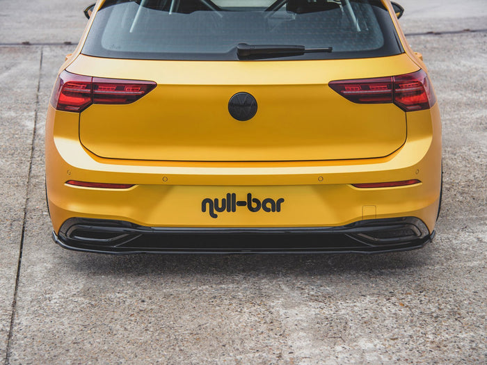 VW Golf MK8 (2020-) Central Rear Splitter - Maxton Design