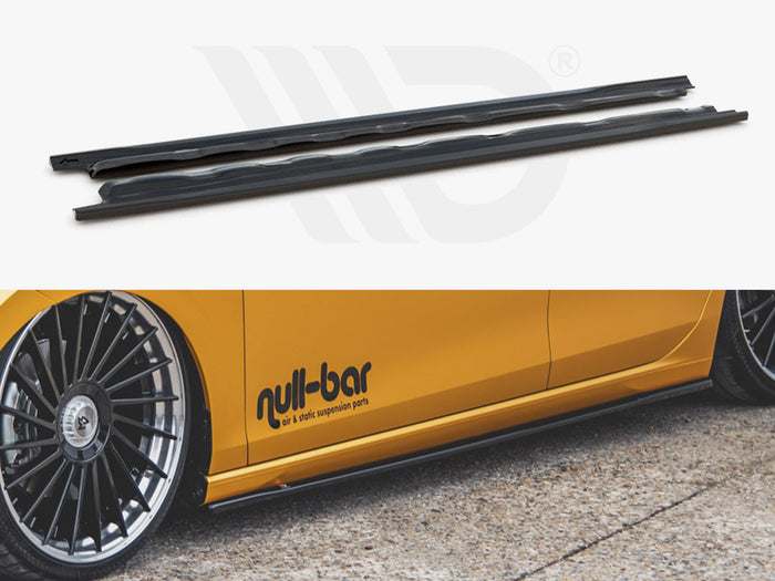 VW Golf MK8 (2020-) Side Skirts Diffusers V1 - Maxton Design