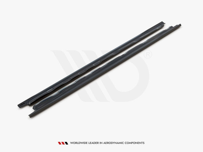 VW Golf MK8 (2020-) Side Skirts Diffusers V1 - Maxton Design