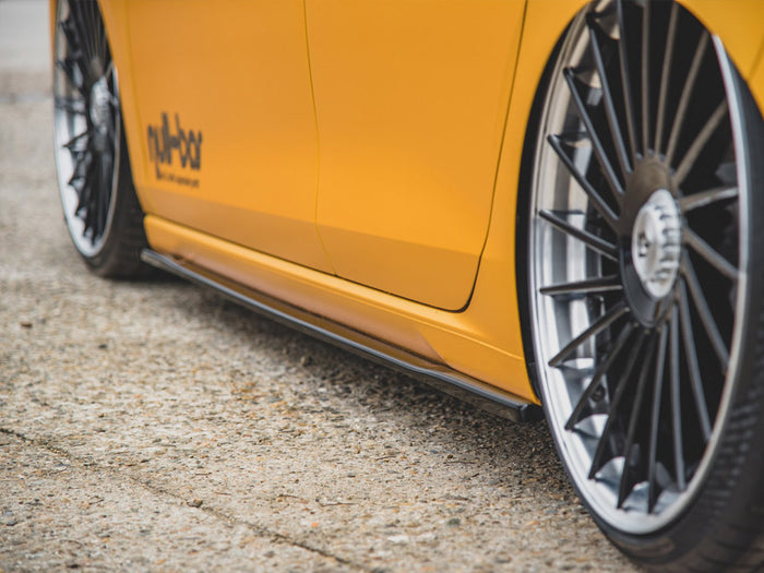 VW Golf MK8 (2020-) Side Skirts Diffusers V1 - Maxton Design