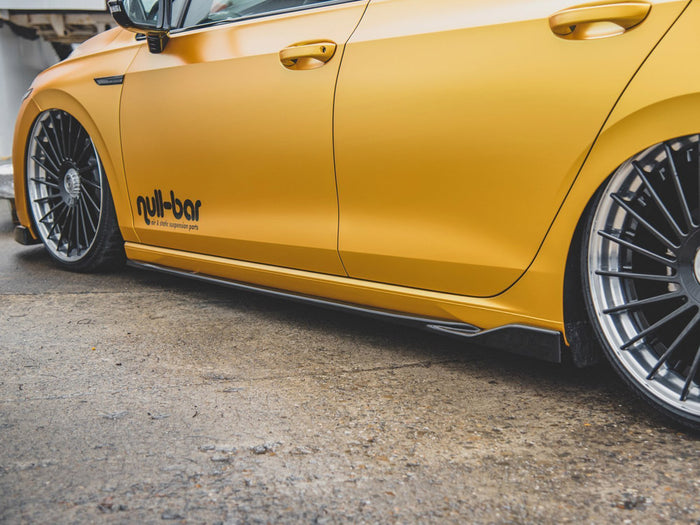 VW Golf MK8 (2020-) Side Skirts Diffusers V2 - Maxton Design