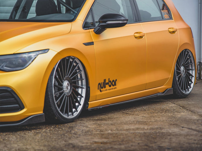 VW Golf MK8 (2020-) Side Skirts Diffusers V2 - Maxton Design