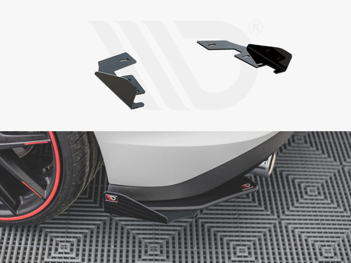 VW Golf 8 GTI (2020-) Rear Side Flaps - Maxton Design