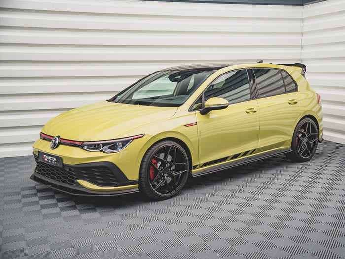 VW Golf 8 GTI / GTI Clubsport / R-line (2020-) Side Skirts Diffusers - Maxton Design