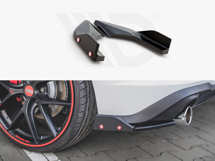 VW Golf 8 GTI Rear Side Splitters - Maxton Design
