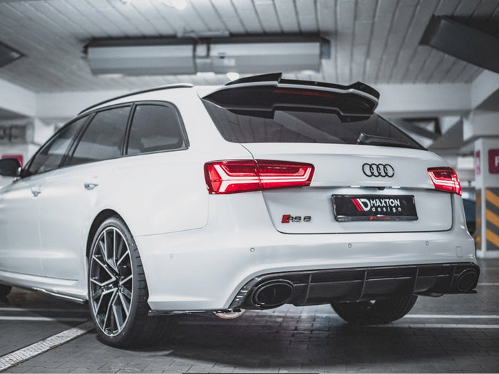 Audi RS6 C7 (2013-2017) Rear Side Splitters V2 - Maxton Design