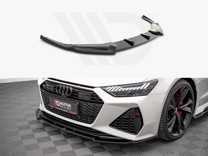 Audi RS6 C8 / RS7 C8 (2019-) Front Splitter V1 - Maxton Design