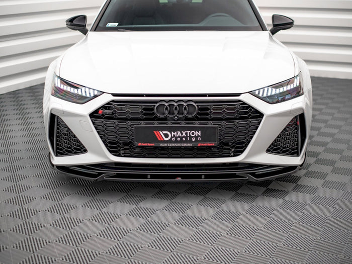 Audi RS6 C8 / RS7 C8 (2019-) Front Splitter V1 - Maxton Design