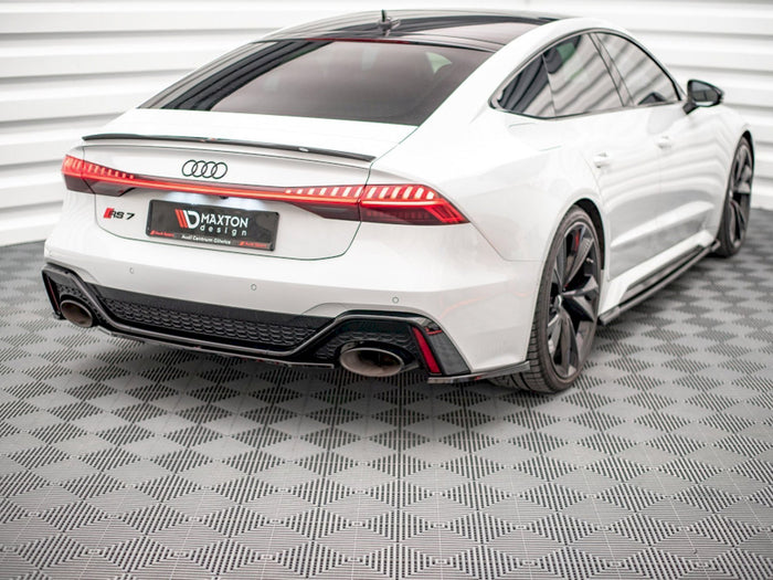 Audi RS6 C8 / RS7 C8 (2019-) Central Rear Splitter - Maxton Design