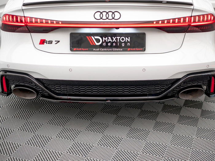 Audi RS6 C8 / RS7 C8 (2019-) Central Rear Splitter - Maxton Design