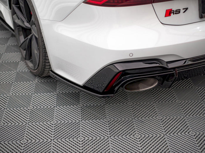 Audi RS6 C8 / RS7 C8 (2019-) Rear Side Splitters V.2 - Maxton Design