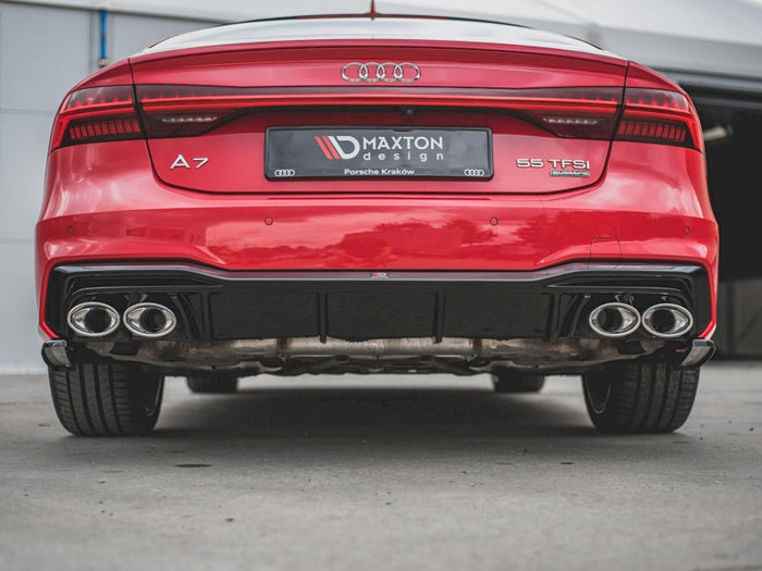 Audi A7 C8 S-line (2017-) Rear Valance - Maxton Design