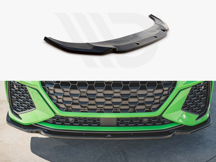 Audi RSQ3 (F3) (2019-UP) Front Splitter V.1 - Maxton Design