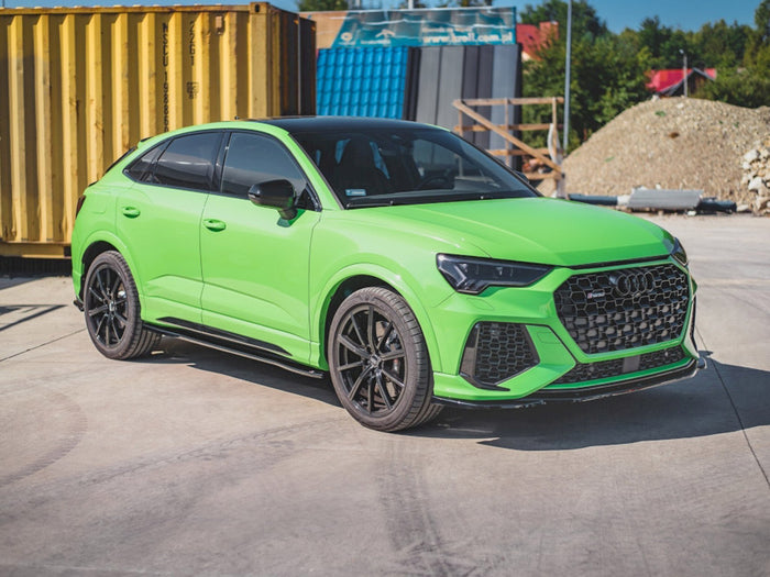 Audi RSQ3 (F3) (2019-UP) Front Splitter V.2 - Maxton Design