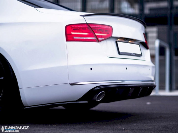 Audi A8 D4 (2009- 2013) Rear Side Splitters - Maxton Design