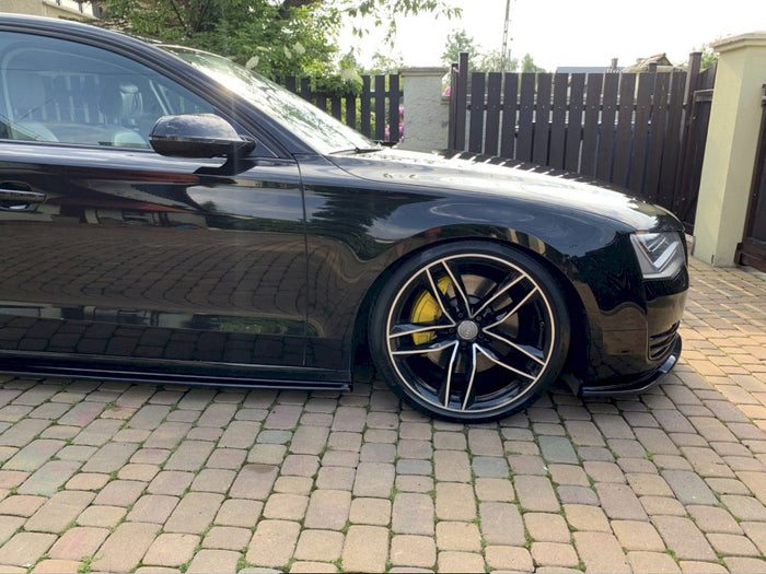 Audi A8 Long D4 (2009- 2013) Side Skirts Diffusers - Maxton Design