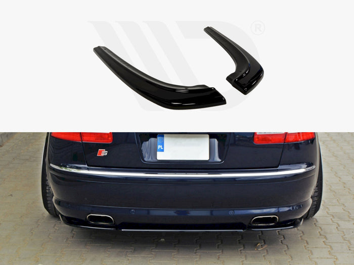Audi S8 D3 Rear Side Splitters - Maxton Design
