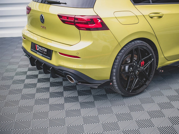 VW Golf 8 GTI Clubsport (2020-) Rear Side Flaps - Maxton Design