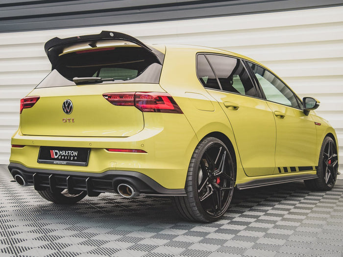 VW Golf 8 GTI Clubsport (2020-) Rear Diffuser V1 - Maxton Design