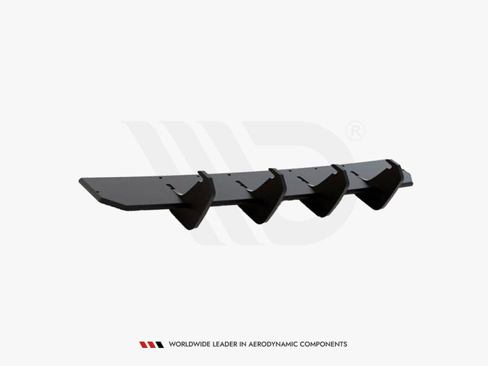VW Golf 8 GTI Clubsport (2020-) Rear Diffuser V1 - Maxton Design