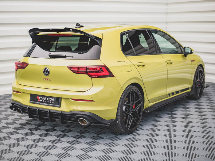 VW Golf 8 GTI Clubsport (2020-) Rear Diffuser V2 - Maxton Design