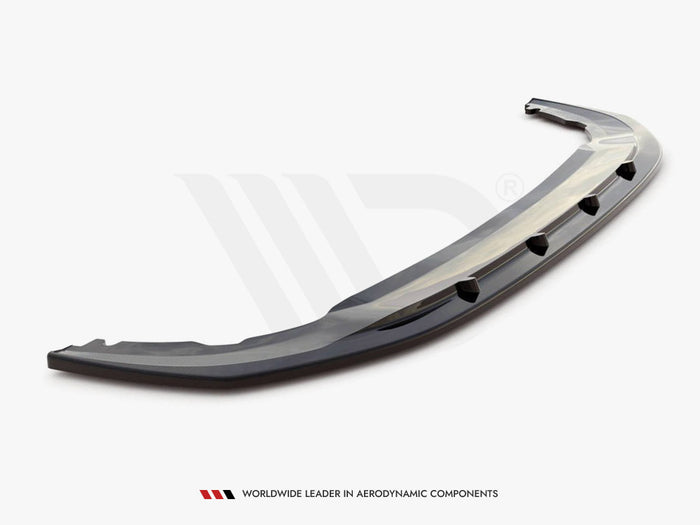 VW Golf 8 GTI Clubsport (2020-) Front Splitter V4 - Maxton Design