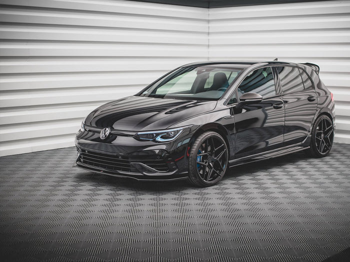 VW Golf R MK8 (2020-) Front Splitter V.3 - Maxton Design
