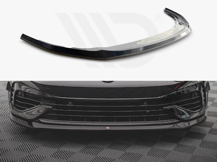 VW Golf R MK8 (2020-) Front Splitter V.5 - Maxton Design