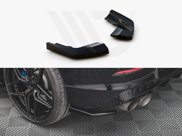 VW Golf R MK8 (2020-) Rear Side Splitters V.2 - Maxton Design