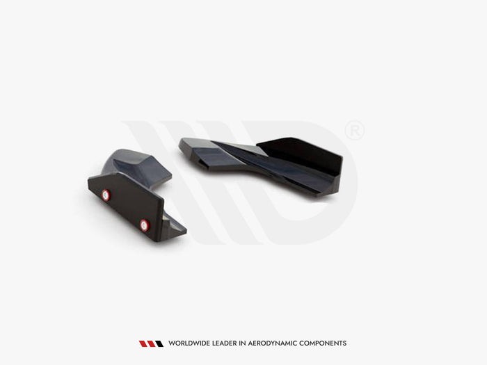 VW Golf R Mk8 Rear Side Splitters V.2 + Flaps - Maxton Design
