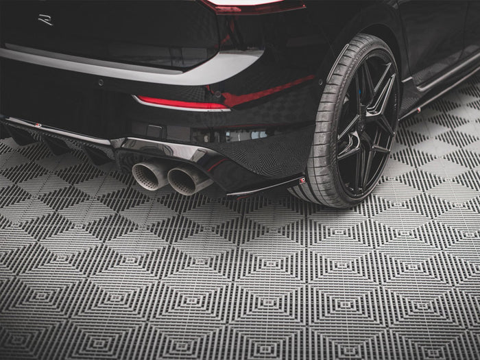 VW Golf R MK8 (2020-) Rear Side Splitters V.3 - Maxton Design