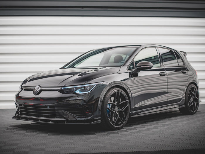 VW Golf R MK8 (2020-) Side Skirts Diffusers V.2 - Maxton Design