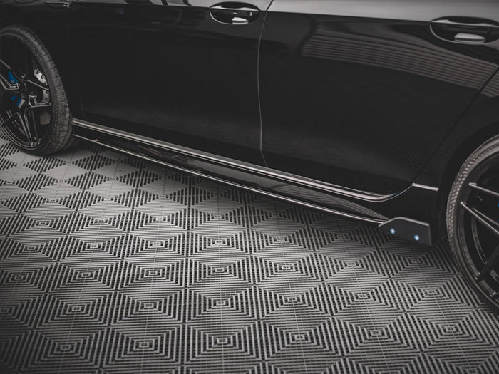 VW Golf R MK8 (2020-) Side Skirts Diffusers V.2 - Maxton Design