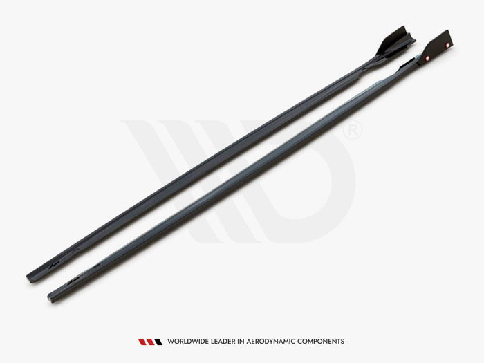 VW Golf R MK8 (2020-) Side Skirts Diffusers V.2 - Maxton Design