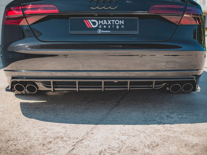 Audi S8 D4 Facelift (2015-2017) Rear Valance - Maxton Design