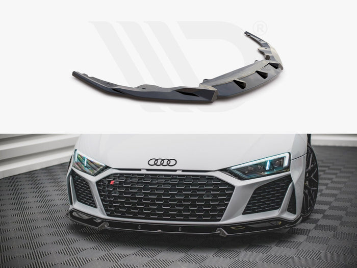 Audi R8 MK2 Facelift (2018-) Front Splitter V1 - Maxton Design
