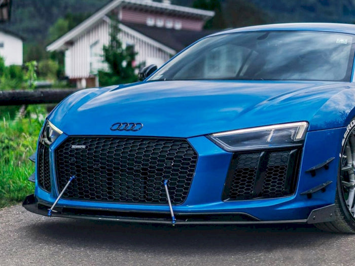 Audi R8 MK2 (2015 - 2017) Front Racing Splitter - Maxton Design