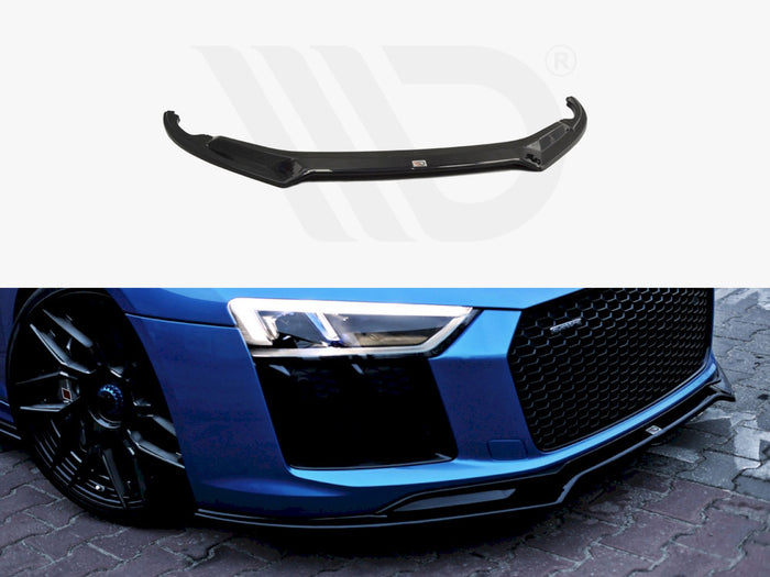 Audi R8 MK2 (2015-2017) Front Splitter V.2 - Maxton Design