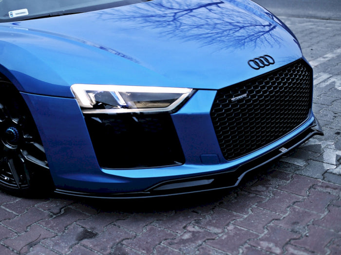 Audi R8 MK2 (2015-2017) Front Splitter V.2 - Maxton Design