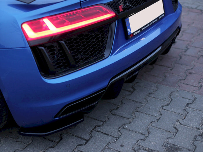 Audi R8 II (2015-2017) Rear Side Splitters - Maxton Design