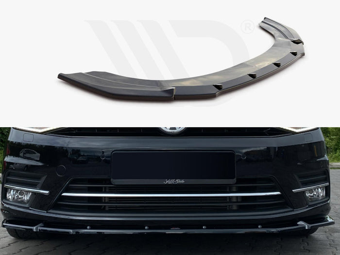 VW Caddy MK4 (2015-2020) Front Splitter - Maxton Design