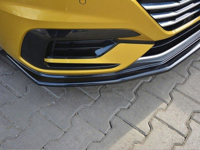 VW Arteon R-line Front Splitter V.1 - Maxton Design